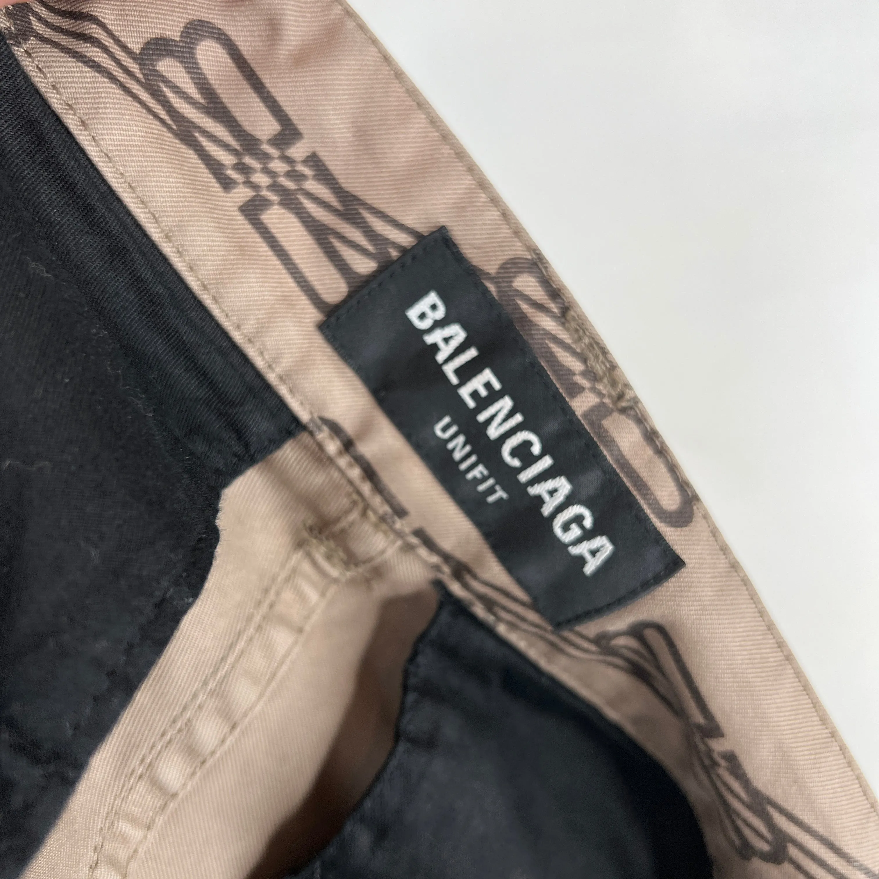 Balenciaga BB Monogram Cargo Convertible Pants