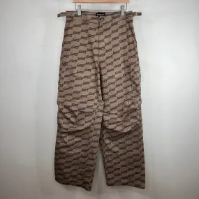 Balenciaga BB Monogram Cargo Convertible Pants