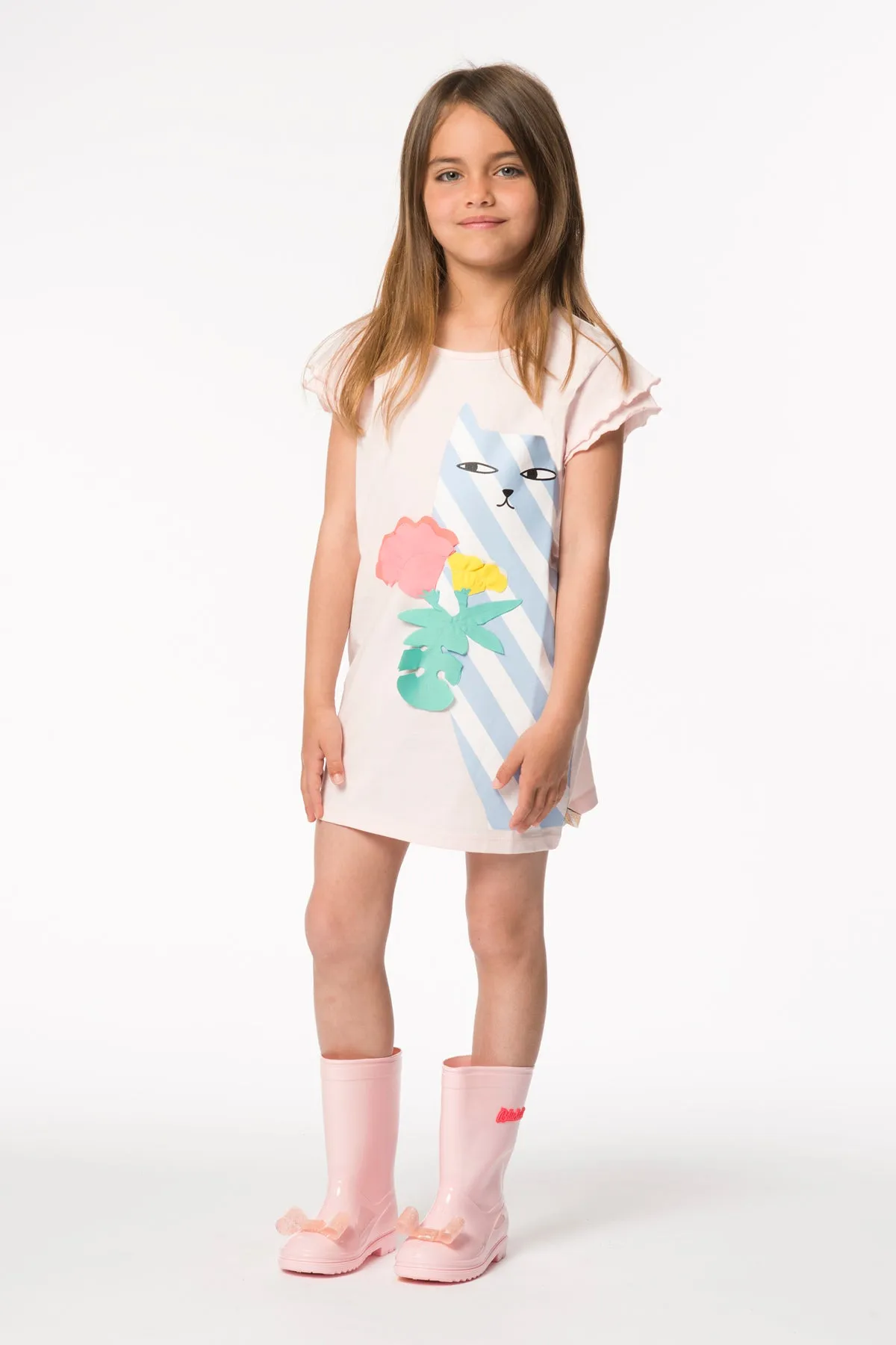 Billieblush Kitty Kat Girls Dress