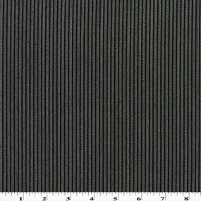 Black/Vintage White Wool Blend Striped Suiting Fabric