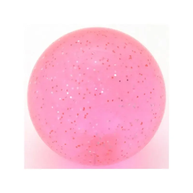 Butteroj Pink Glitter 38mm ball tops