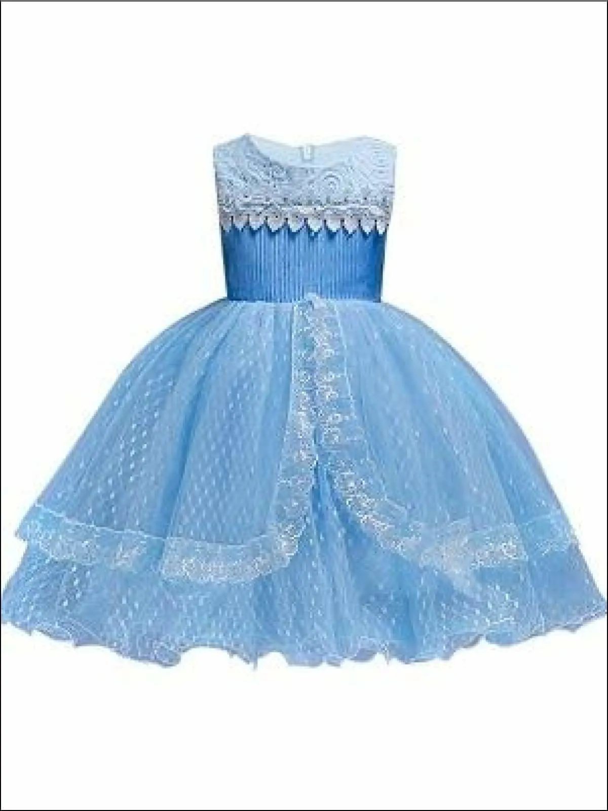 Cutest Curtsy Lace Tiered Princess Dress