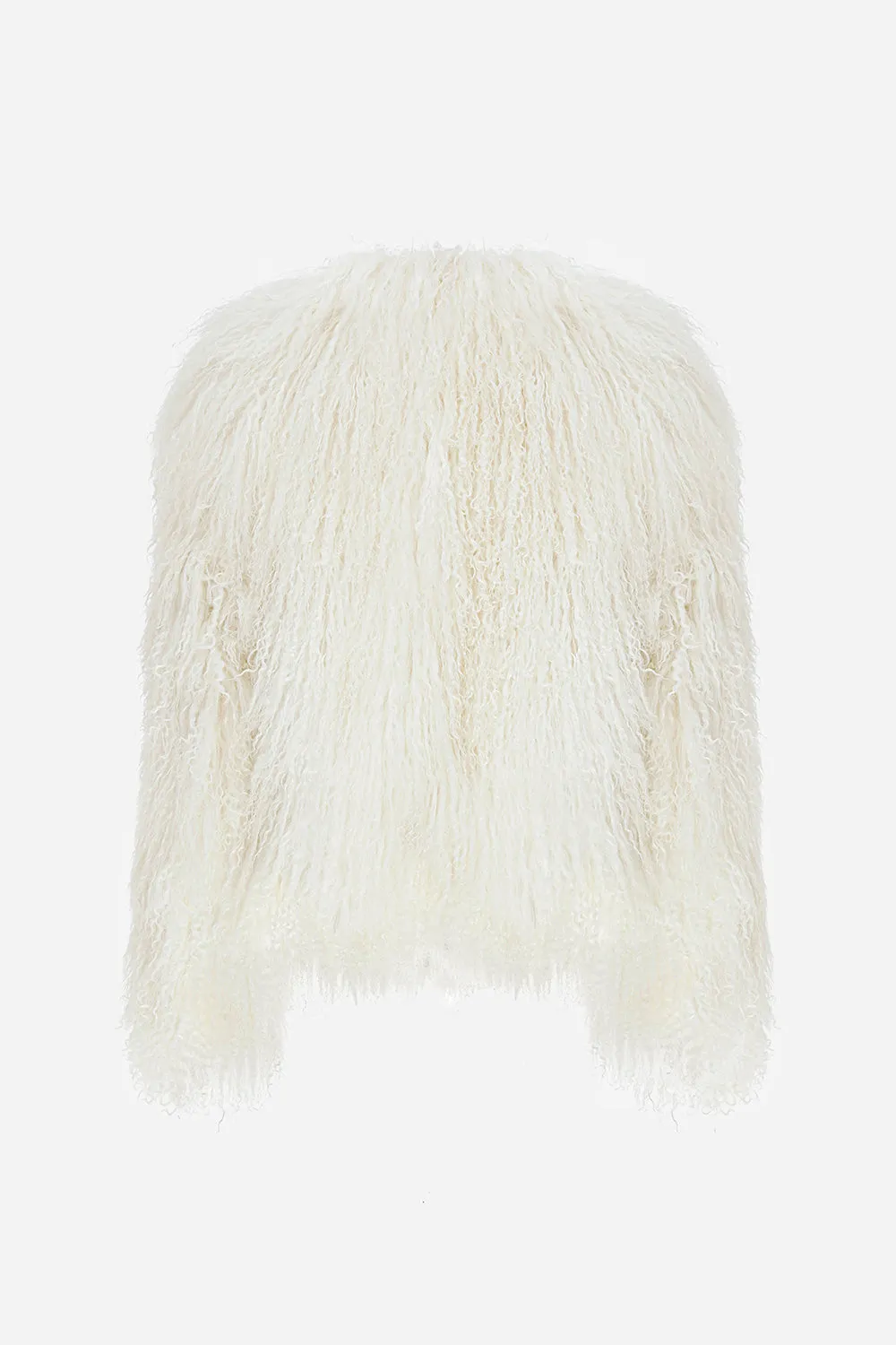 Emma - Tibetian Shearling Short Coat