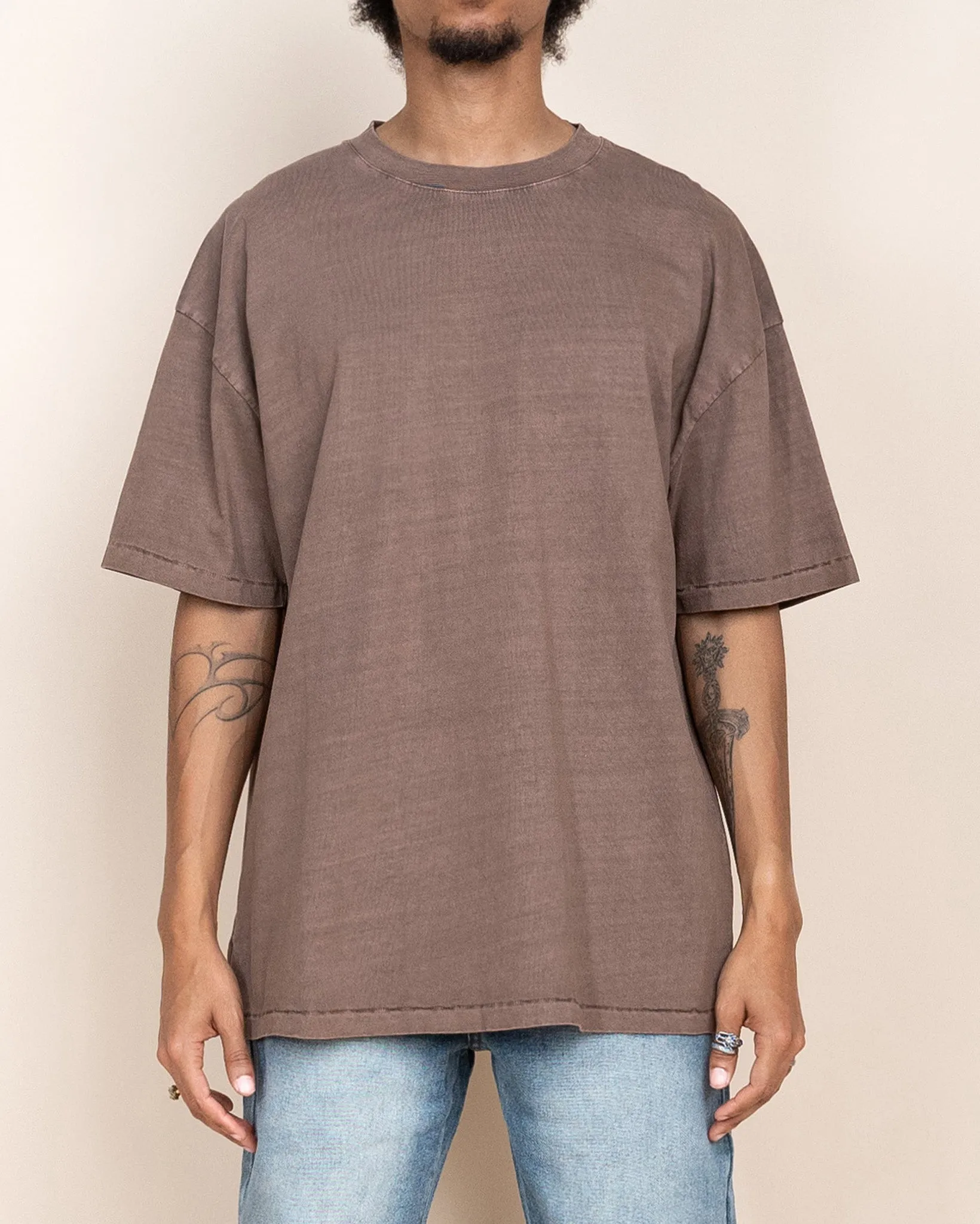 EPTM PERFECT VINTAGE TEE-BROWN