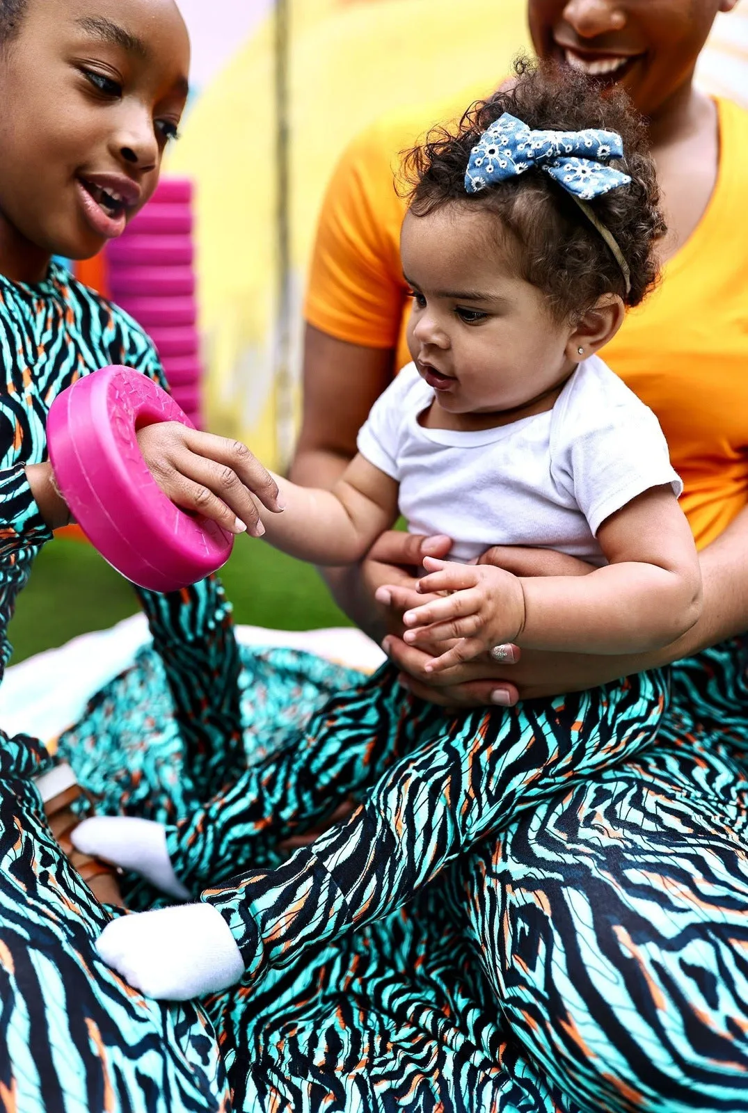 Funky Zebra Convertible Footie Lounge Pants