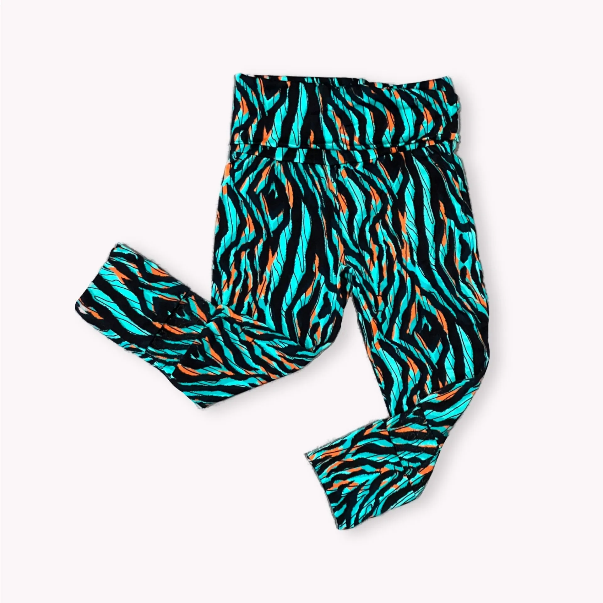 Funky Zebra Convertible Footie Lounge Pants