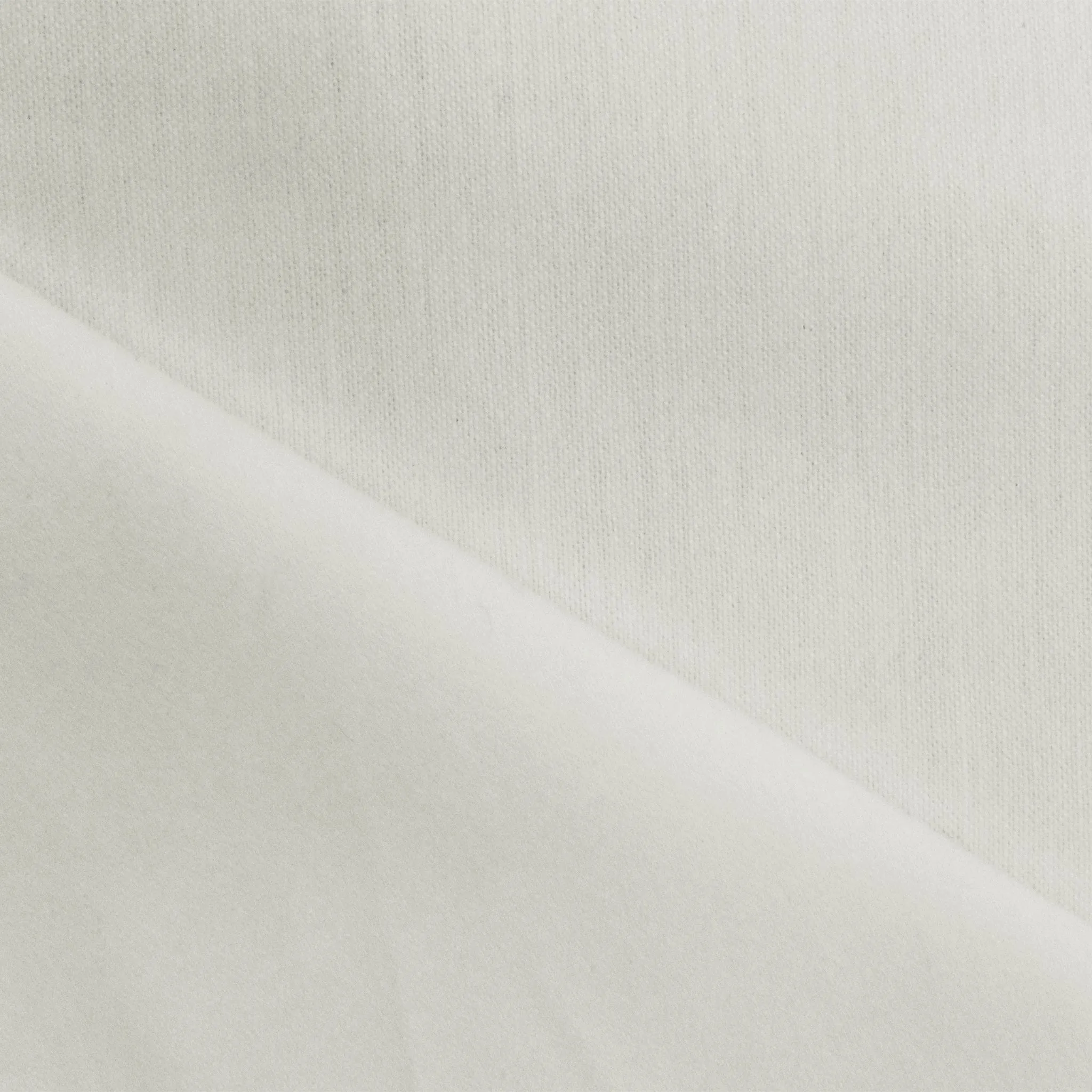 Light Ivory Chino Stretch Uneven Twill Fabric