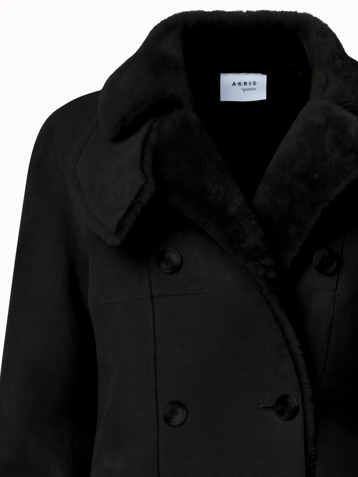 Long Lamb Shearling Coat