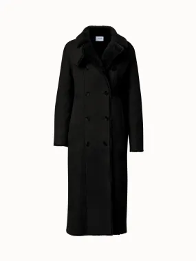 Long Lamb Shearling Coat