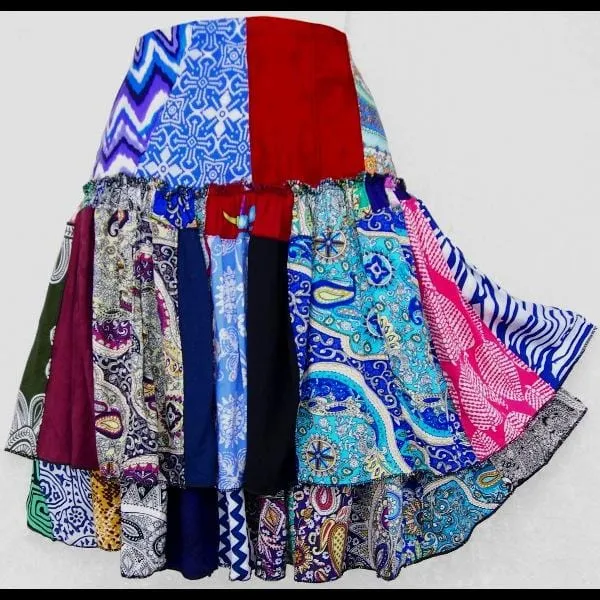 Lucy's Patchwork Flirty Skirt