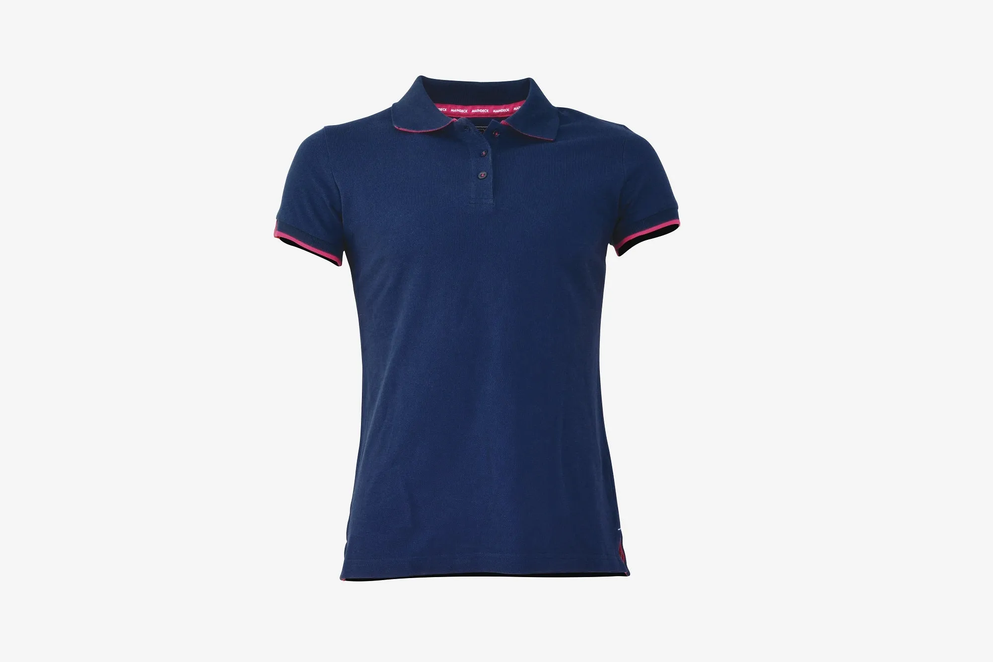 Maindeck Womens  Polo Shirt Navy