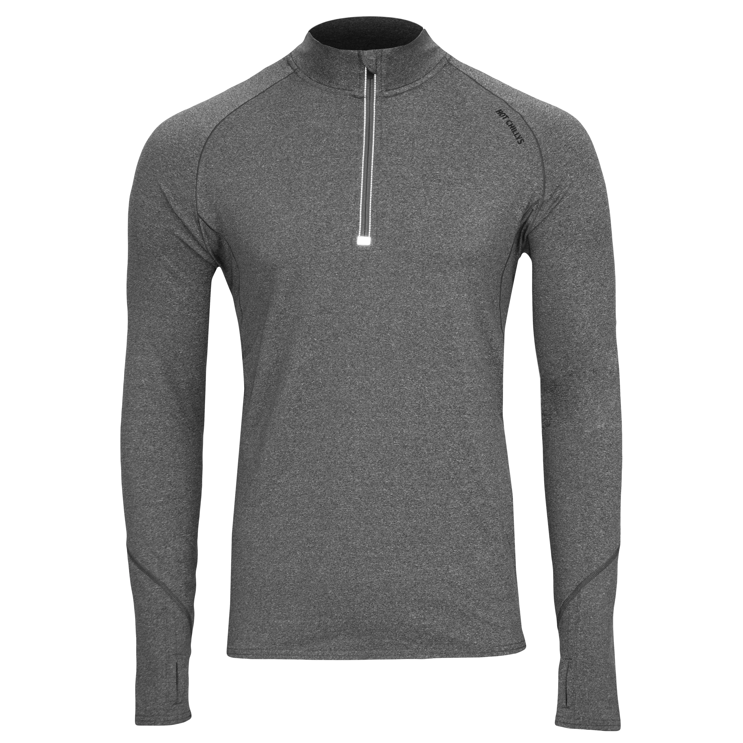 Men's Micro-Elite Chamois Zone Zip-T - Granite/Granite