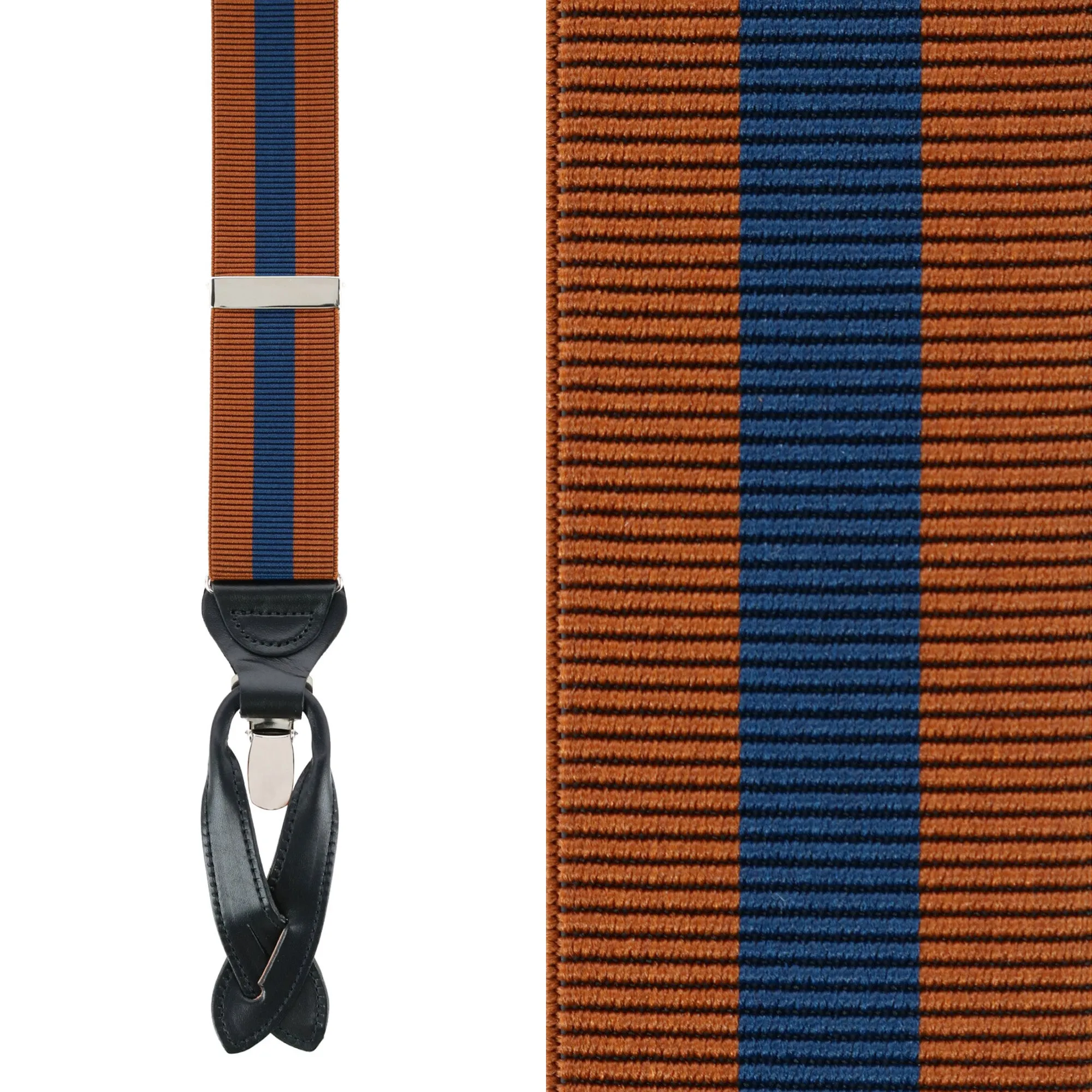 Oliver Stripe 35mm Convertible Braces