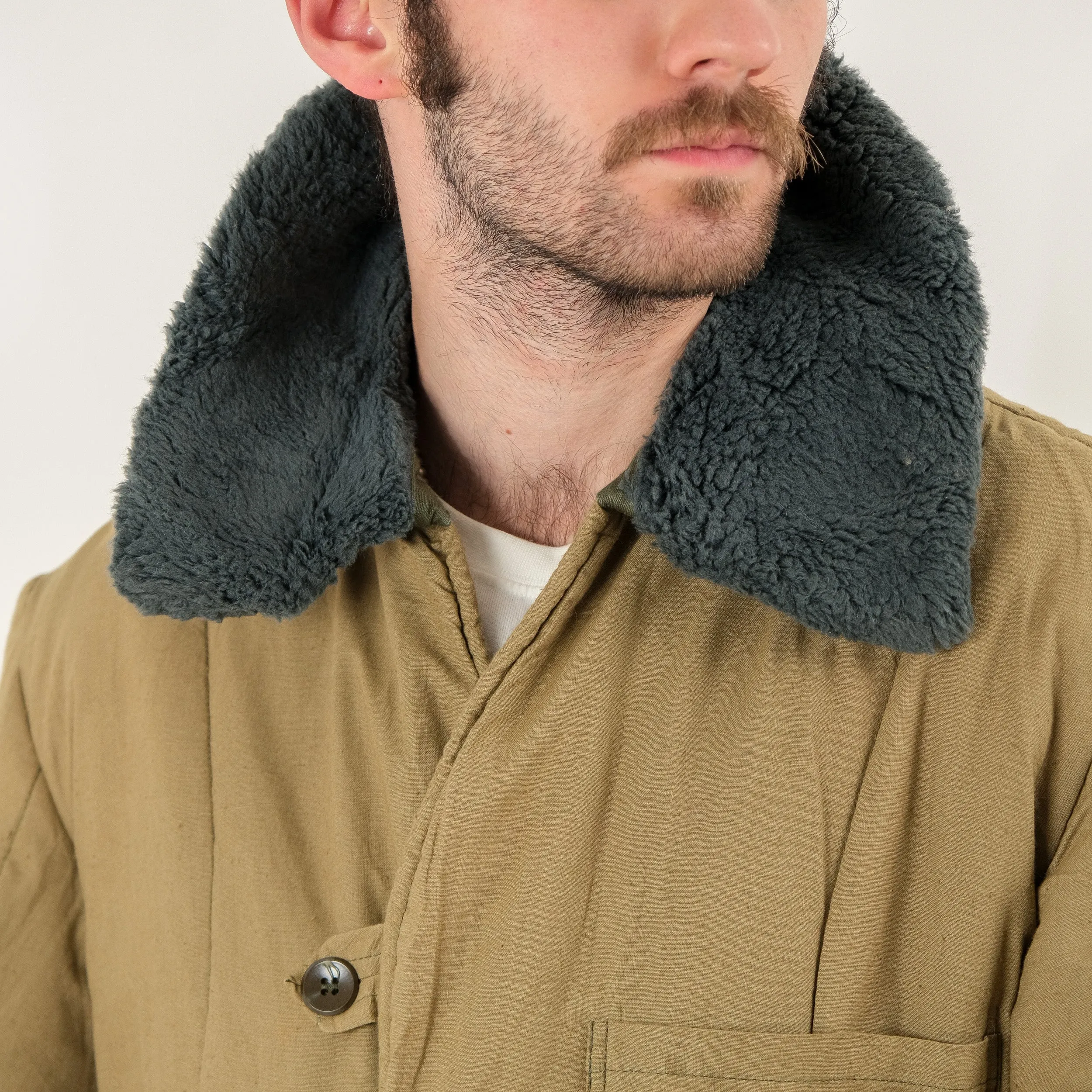 SOVIET DOWN SHEARLING JACKET