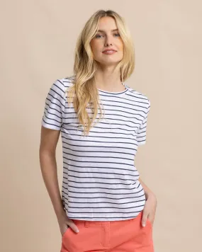 Sun Farer Stripe Crewneck T-Shirt