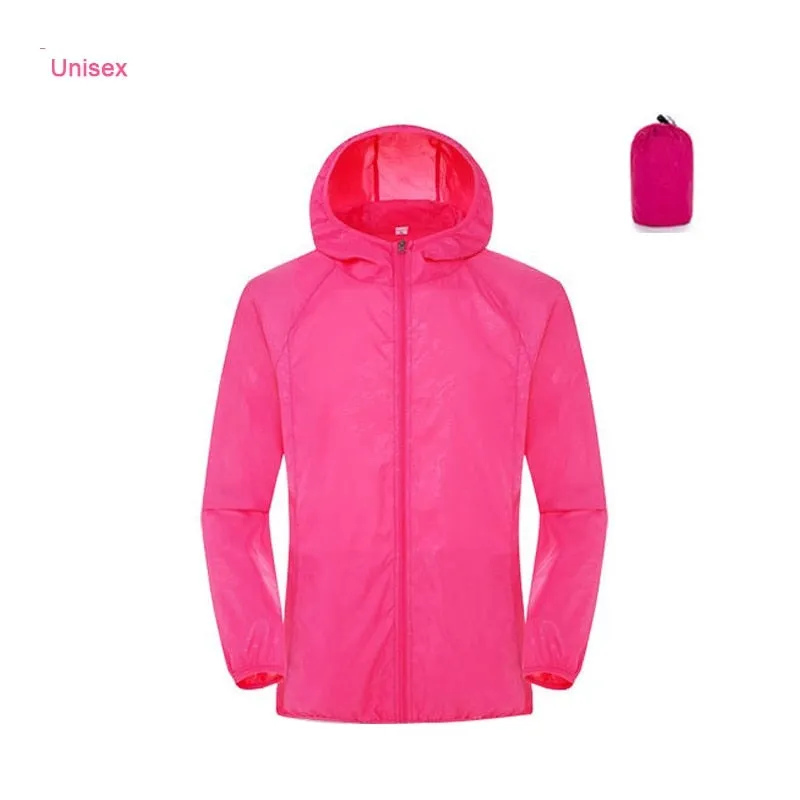 Unisex Rain Jackets with Pocket