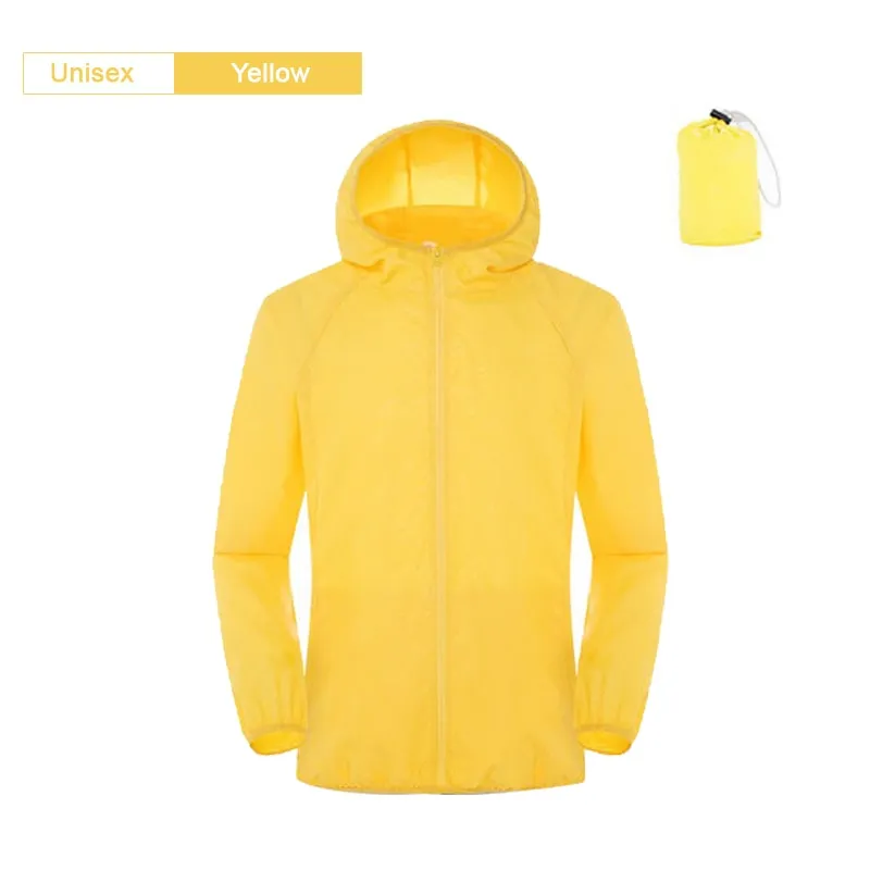 Unisex Rain Jackets with Pocket