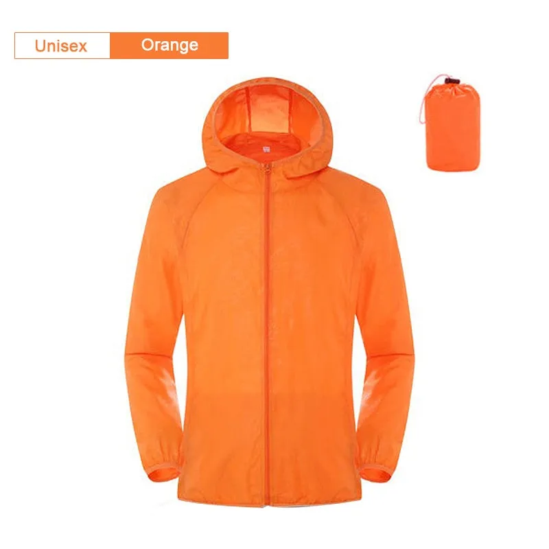 Unisex Rain Jackets with Pocket