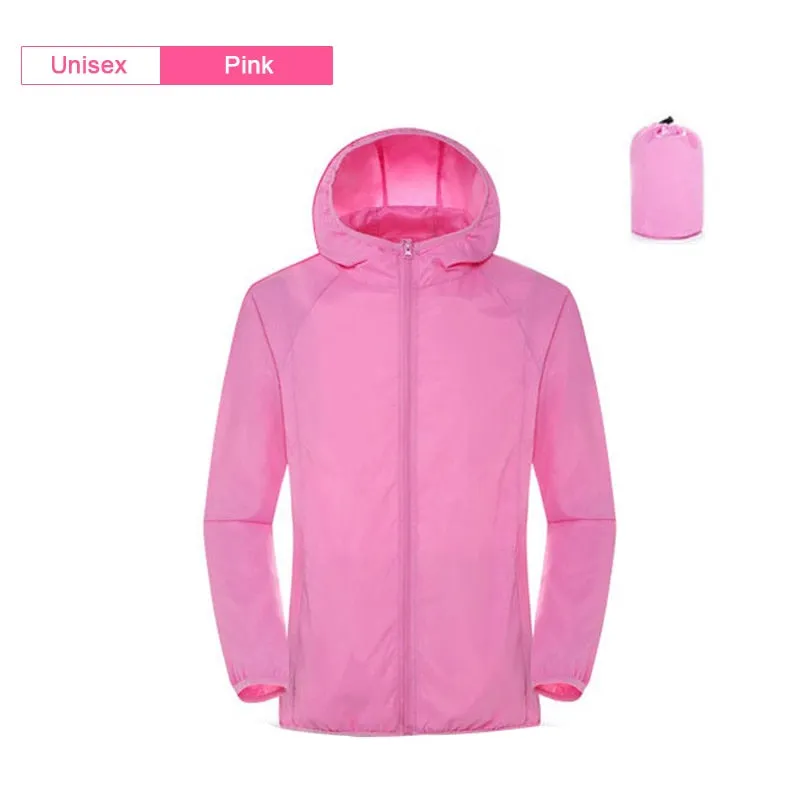 Unisex Rain Jackets with Pocket