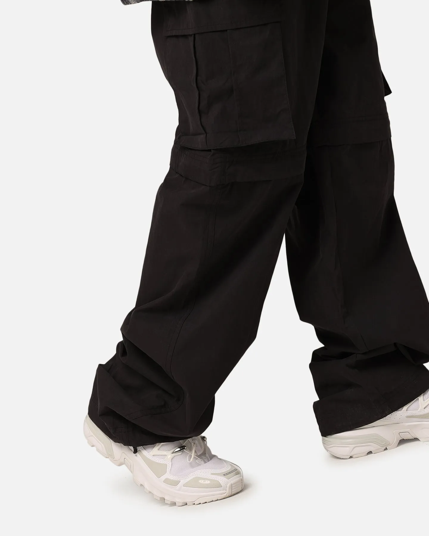 X-Large Nyco Cargo Convertible Pants Black