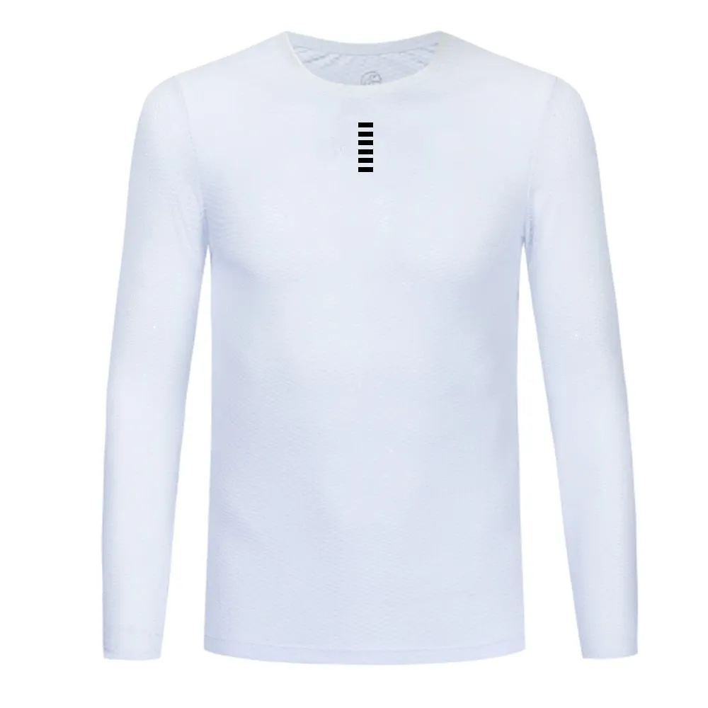 YKYW Men's Cycling Base Layer Long Sleeve Pro Cool Mesh Superlight Breathable 5 Colors